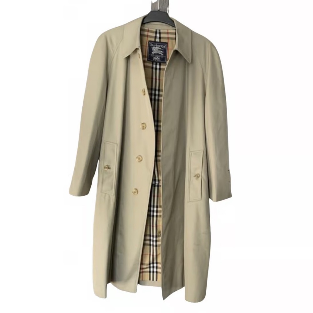 Vintage Burberry Trench Coat Full Length